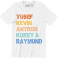 thumbnail image 1 of Yusef Kevin Antron Korey and Raymond Vintage Men's T-Shirt, 1 of 4