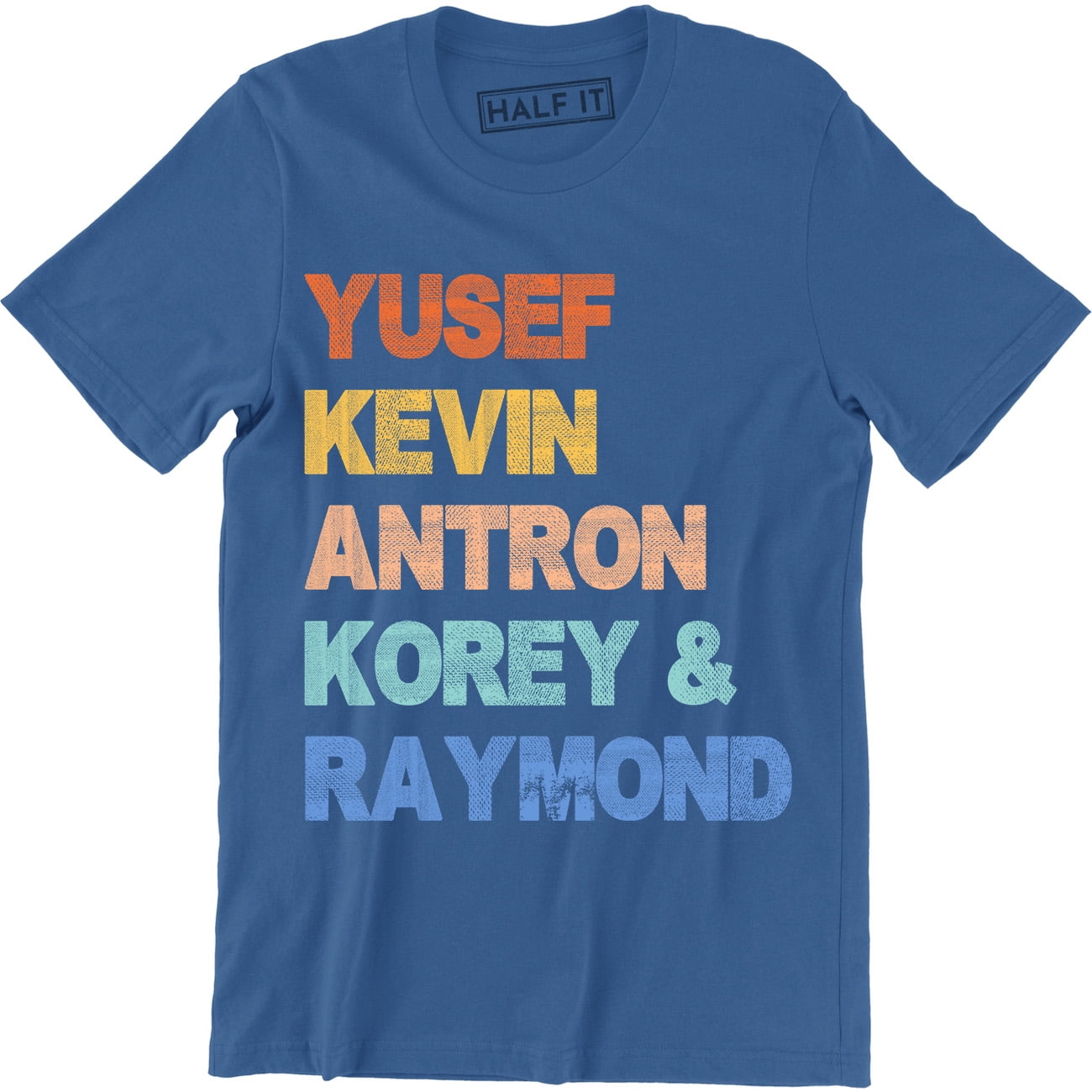 Yusef Kevin Antron Korey and Raymond Vintage Men's T-Shirt