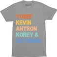 thumbnail image 1 of Yusef Kevin Antron Korey and Raymond Vintage Men's T-Shirt, 1 of 4