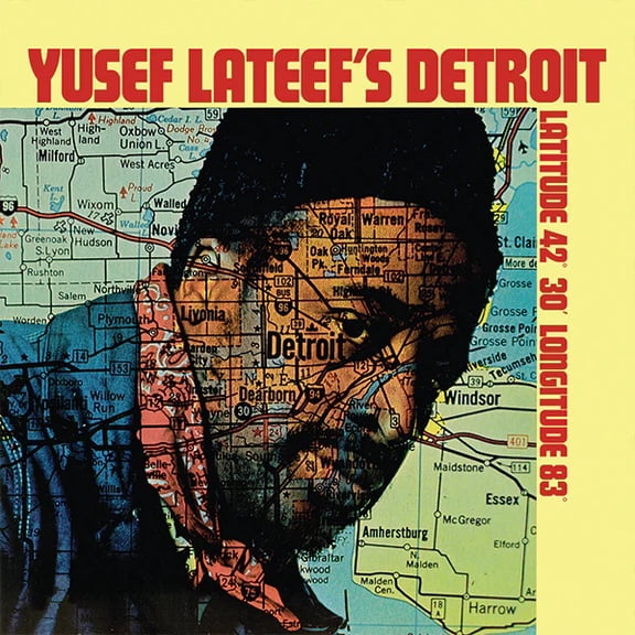 Yusef Lateef Detroit Latitude 42 30 Longitude 83 (Vinyl Record)