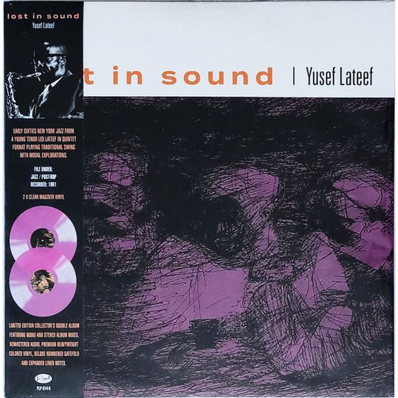 Yusef Lateef Lost In Sound (Indie Exclusive) [180G Clear Magenta Vinyl] [2LP] Records & LPs