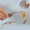 Yuseik 2024 Shrimp Peeler Transparent Clearance, Clipcrawfish Peeler