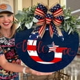 Yuseik Independence Day Garland Az G, 2024 Independence Day Front Door