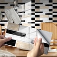 Yuseik Pvc, Kit021038 Marble Light Luxury Crystal Tile Wall Sticker