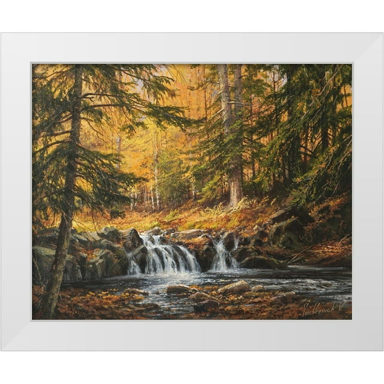 絵画 Evergreen Valley 絵画 Evergreen Valley Tall Green Trees II Canvas Wall Art by