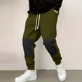 thumbnail image 1 of Yusimy Men's Cargo Joggers Solid Color Breathable Workout Elastic Drawstring Waist Multiple Pockets Utility Sporty Casual Streetwear Pants, 1 of 6