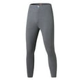 thumbnail image 1 of Yusimy Men's Fleece-Lined Thermal Pants Solid Color Elastic Slim Fit Cold-Resistant Thickened Winter Warmth, 1 of 5