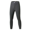 thumbnail image 1 of Yusimy Men's Fleece-Lined Thermal Pants Solid Color Elastic Slim Fit Cold-Resistant Thickened Winter Warmth, 1 of 5