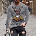 thumbnail image 1 of Yusimy Men's Hooded Sweatshirt Half-Zip Drawstring Pocket Casual Sports Long Sleeve Pullover, 1 of 5