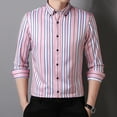 thumbnail image 1 of Yusimy Men's Long Sleeve Shirt Collared Shirt Wrinkle-Resistant Shirt Wrinkle-Resistant & Smooth Fabric Button-Down Smart Casual Style, 1 of 3