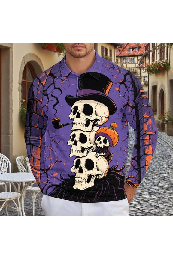 Men's Plaid Shirt Color Block Button Down Collar Long Sleeve Casual Classic Style