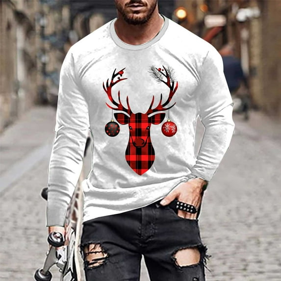 Yusimy Men's Plaid Shirt Color Block Button Down Long Sleeve Casual Classic Style