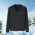 thumbnail image 1 of Yusimy Men's Striped Knit Sweater Relaxed Fit Round Neck Pullover Casual Comfort Urban Style, 1 of 4