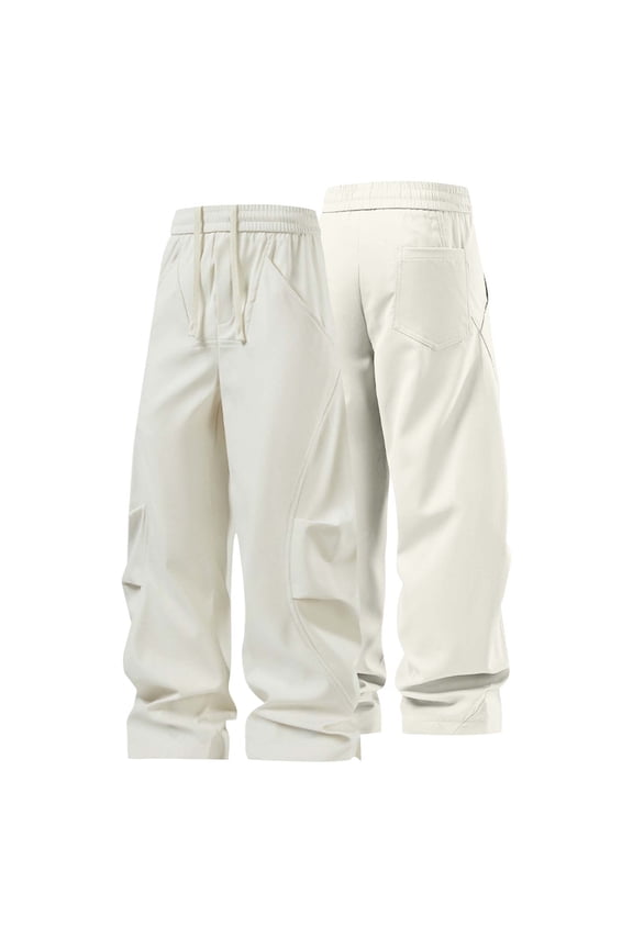 Men's Tactical Softshell Pants Windproof Waterproof Thickened Warm Fleece Lined Cargo Workwear Outdoor Hiking Climbing Pants