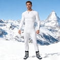 thumbnail image 1 of Yusimy Men's Winter Outdoor Compression Base Layer 2-Piece Set Quick-Dry Warm Long Sleeve Crew Neck Ski Cycling Hiking, 1 of 9