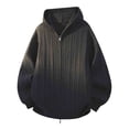 thumbnail image 1 of Yusimy Mens Cable Knit Hooded Cardigan Sweaters Long Sleeve Comfortable Cotton Knitwear Solid Color Lightweight Hoodies, 1 of 3