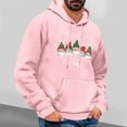 thumbnail image 1 of Yusimy Mens Christmas Printed Hoodie Long Sleeve Pullover Casual Mens Top, 1 of 4