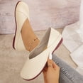 thumbnail image 1 of Yusimy Women's New Casual Slip-On Shoes - Round Toe Flat Sole Low-Cut with Bowknot Two-Wear Solid Color Minimalist Style for Everyday Outfits, 1 of 9