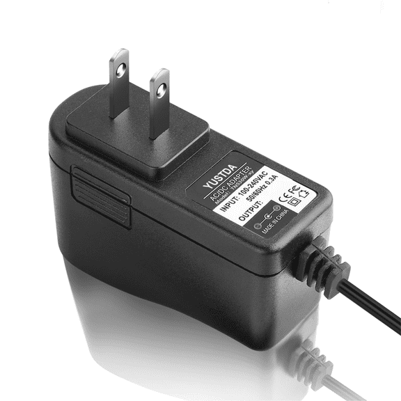 Yustda 12V 2A Adapter Compatible with uAttend JR2000 DR2000 DR2500 NX2500 Biometric Fingerprint, RFID, PIN Time Clock DC12V 2A Charger