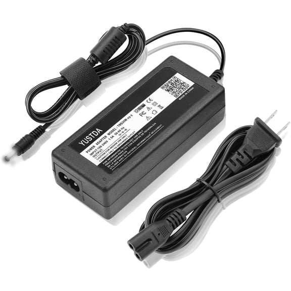 Yustda 12V 4A 12 Volt Power Supply for HASU05F LCD ViewSonic Monitor Cable Electric Plug