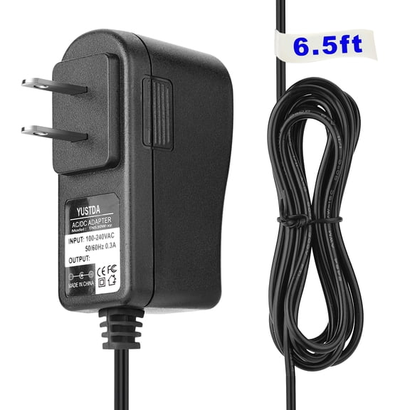 Yustda 12V Replacement AC Adapter Compatible with Novation Peak Synth NOVSYNTH07 Polyphonic Desktop Synthesizer 12VDC DC12V 12volt 12.0 Volts Power Supply