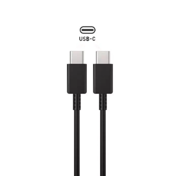 Yustda 2 Charger Cables Compatible with ZenScreen Go MB16AP - DirectSync PD Cable (5ft/1.5m) - USB-C to USB-C (100W), Type C Charge and Fast Sync Cable- Jet Black