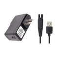 thumbnail image 1 of Yustda 5V AC Adapter Compatible with Remington Rotary Shaver Trimmer: PG6170 PG6171 PG6250 XR1400 R4000 PR1240 PR1260 PF7500 PF7600 F8 PA-0510N, 1 of 2