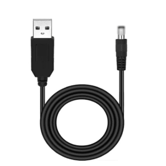 Yustda 5V USB Charging Cable Compatible with INIA Under-Eye Red Light Therapy for Face -in-1 Beauty Device with Heat Vibration Massage & Red Light for Dark Circle DC5V USB Power Supply Charger Cord