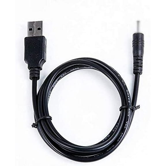 Yustda 5v USB Pc Charging Cable Power Supply Cord for 7" 7-inch Google Capacitive Touch Screen Android 4.0 Capacitive A13 Tablet Pc Barrel Plug Od: 2.5mm Id: 0.8mm (2.5mmx0.8mm)