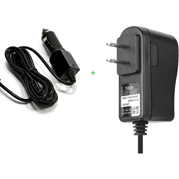 Yustda AC Home & DC Car Chargers for Verizon PCD Escapade WP8990 Pantech C150 Power Supply Cord Cable PS Charger Mains PSU
