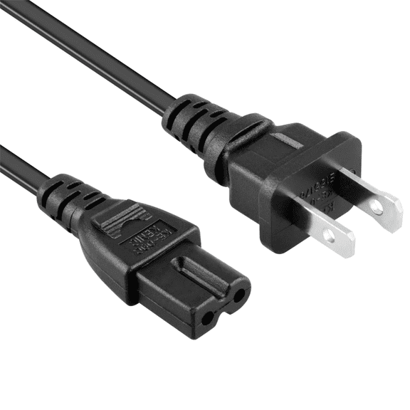 Yustda AC in Power Cord Outlet Socket Cable Plug Lead Compatible with JVC RD-EZ11 RDEZ11 CD Portable Audio System Compact CD Player AM/FM Radio