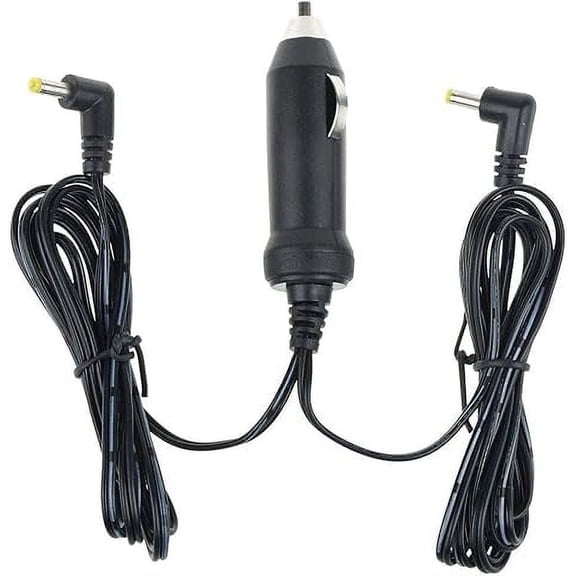 Yustda Car Charger Compatible with Yaesu FT-817 FT-817ND VX-8 VX-8R VX-8E VX-8GR VXA-150 VXA-210 VXA-220 VXA-300 VXA-700 VXA-710 Transceiver Power Supply Adapter Cord Cable