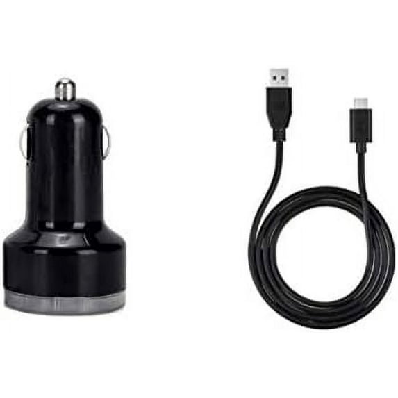 Yustda Car Charger Compatible with Tracfone/Net10 BLU View 1 B100DL, BLU Vivo XL5 Power Supply Cord Cable Charger