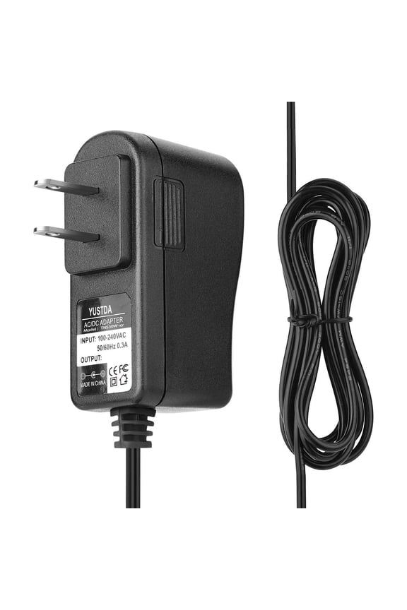 DC 6V AC Adapter Compatible with Vtech LS6375-3 LS6475-3 IS6100 LS6425 LS6425-2 LS6425-3 LS6425-4 DECT 6.0 Phone Base Unit 6VDC Power Supply (NOT 6VAC. w/Barrel Round Tip)