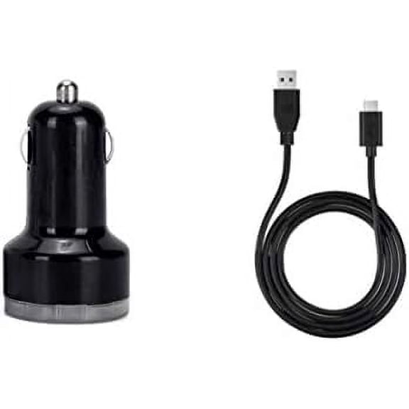 Yustda Micro USB Cable Car 5V DC Adapter Charger Replacement for Samsung Galaxy Tab S A 3 4 7.0 9.7 Note 5 8 8.0 10.1 12.2 Pro J7 S2 S3 S4 S6 S7 Edge S8 Plus/S7/S6/Edge LG G6 G5, Nexus 5X 6P Power