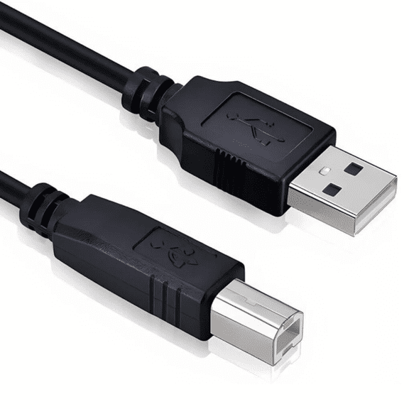 Yustda USB 2.0 Cable Data Sync Cord Compatible with Plustek eScan Series eScan A150 A180 A280 A250 A350 A450 A650 A450 Pro A650 Pro Built in OCR Office Network Scanner
