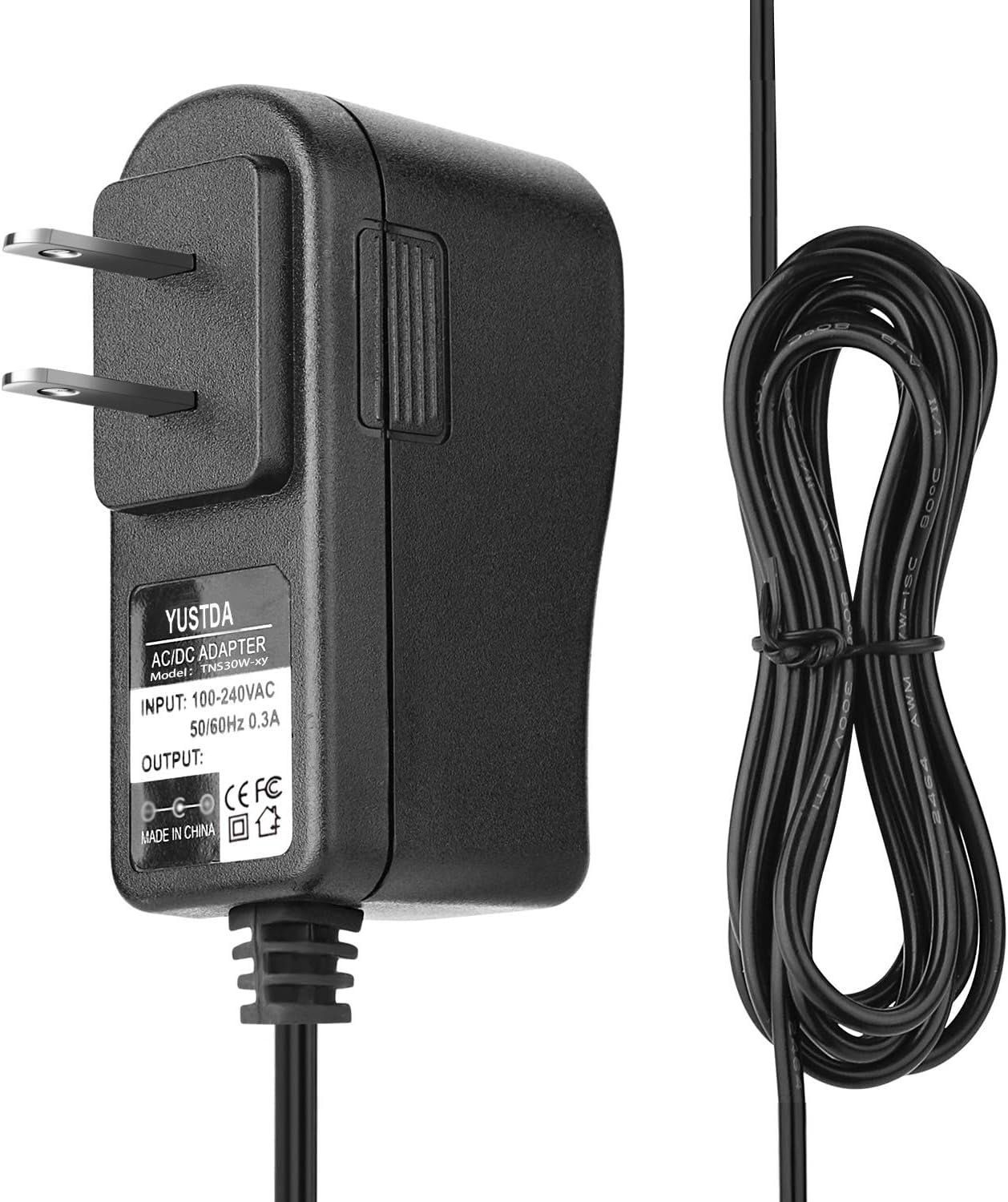Yustda USB-C 5V AC/DC Adapter Replacement for Anker A3166 AKA3166 Soundcore Glow 7.2V 3350mAh Li-ion Polymer 30W Sound Light Show Portable Bluetooth Speaker 5VDC 3A Power Supply Cord Battery Charger