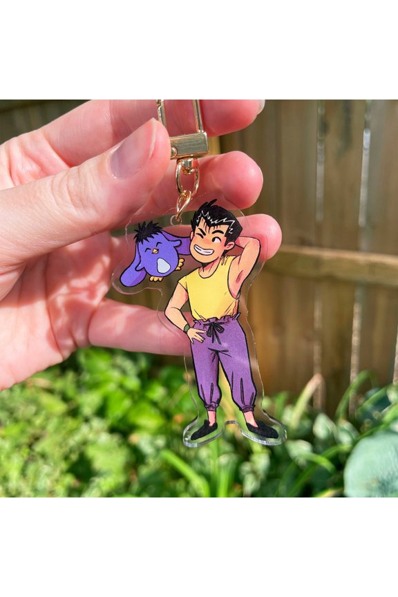 Yusuke Keychain | 3 Inch Anime Acrylic Charm