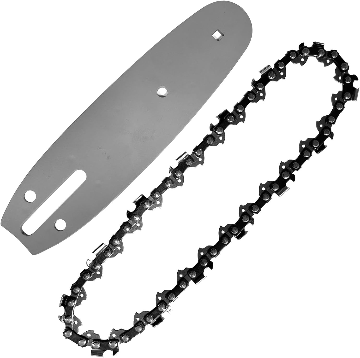 Yutacorex 6 inch 3/8LP 043 28DL Chainsaw Guide Bar and Chain Combo,Pole ...
