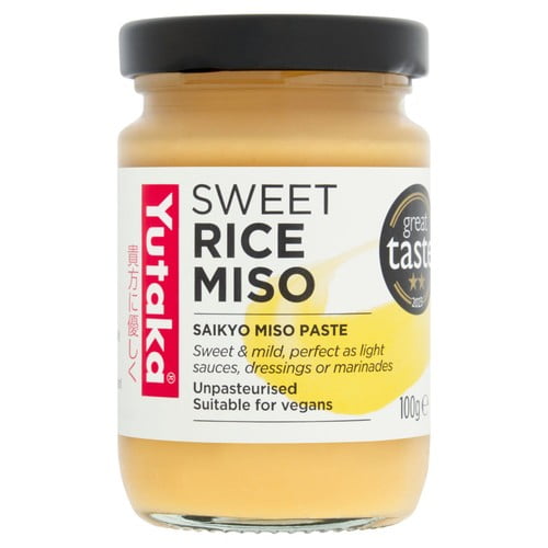 Yutaka Sweet Rice Miso 100g, British Import (Pack of 2)