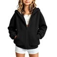thumbnail image 1 of Yutgune Boys Zip Up Hoodie Jacket, Full Zip Long Sleeve Hooded Sweatshirt with Pocket, Casual Fall Outerwear, 1 of 9