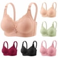 thumbnail image 1 of Yutgune Bras For Women Lace Wireless Shaping Bra Wide Strap Full Coverage Side Support Comfortable Bra, 1 of 9