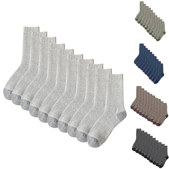 Yutgune Cotton Crew Socks For Men Soft Comfort Running Dress Daily Mens Socks Socks Men Multi Pack 5 Pairs