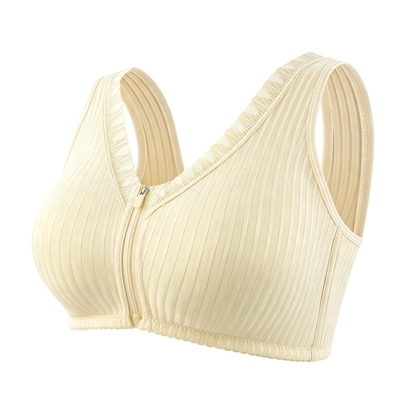Yutgune Lace Bra All Over Wireless Triangle Women's Bras Ventilated Adjustable Strap Dressy Bra