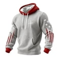 thumbnail image 1 of Yutgune Men's Big & Tall Graphic Pullover Hoodie, Printed Long Sleeve Hooded Sweatshirt, Sizes S-4XL, 1 of 3