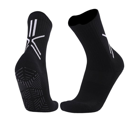 Yutgune Mens Crew Socks Stretch Breathable Casual Running Socks For Men Men's Socks 1 Pack