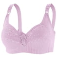 thumbnail image 1 of Yutgune Minimizer Bras for Women Full Figure Wireless Bras for Women Double Support Full Coverage Leisure Bra, 1 of 7