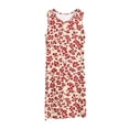 thumbnail image 1 of Yutgune Nightgowns for Women Floral Print Sleep Dress Sleeveless Soft Nightshirt Sleepshirt Sleepwear Lightweight Pajamas, 1 of 5