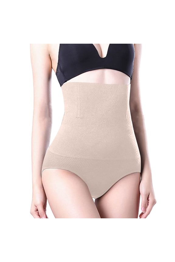 Seamless High Waist Tummy Control Panties Women Underwear Compression Shapewear
