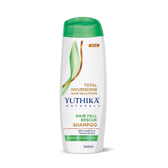Yuthika Hair Fall Rescue Shampoo For Women & Men | Strengthen Frizzy Hair | 340ml / 11.49 Oz